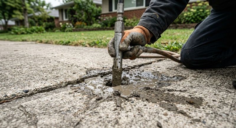 Sunken Sidewalk Repair in San Antonio, TX