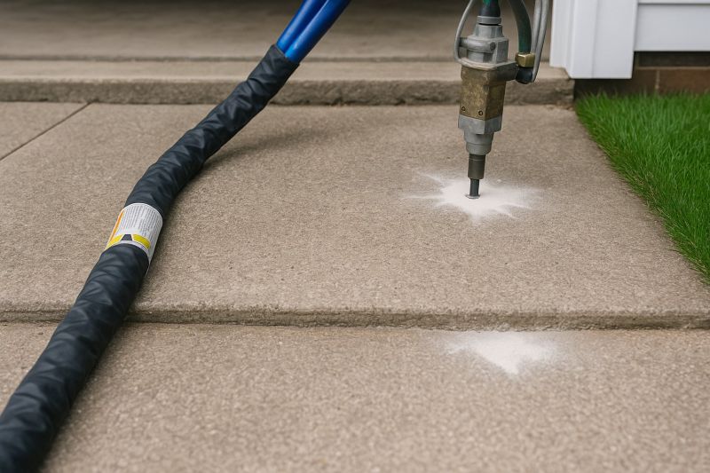 Sunken Slab Repair in Des Moines, IA