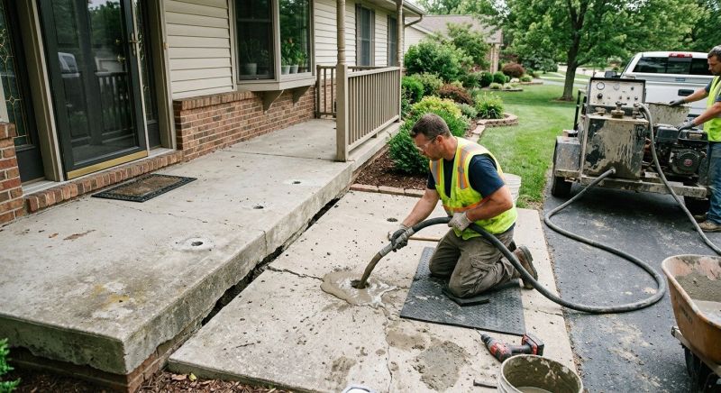 Porch Lifting in Des Moines, IA